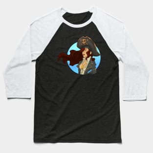 pirate woman Baseball T-Shirt